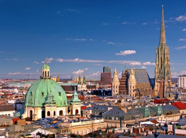 Blick auf Wien