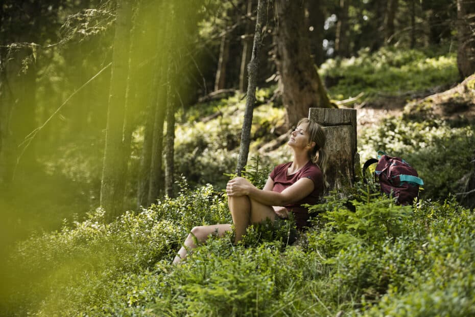 Wellnesshoetls in Österreich, WAldwellnessweg Saalbach - Hinterglemm