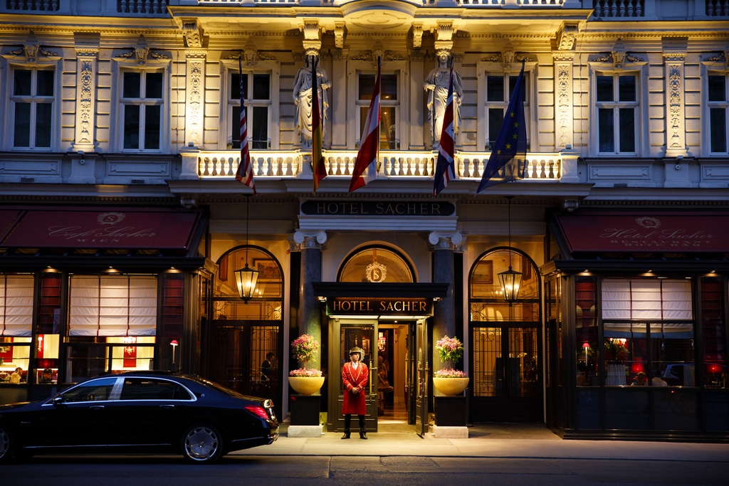 Hotels in Wien - hier das Hotel Sacher in Wien