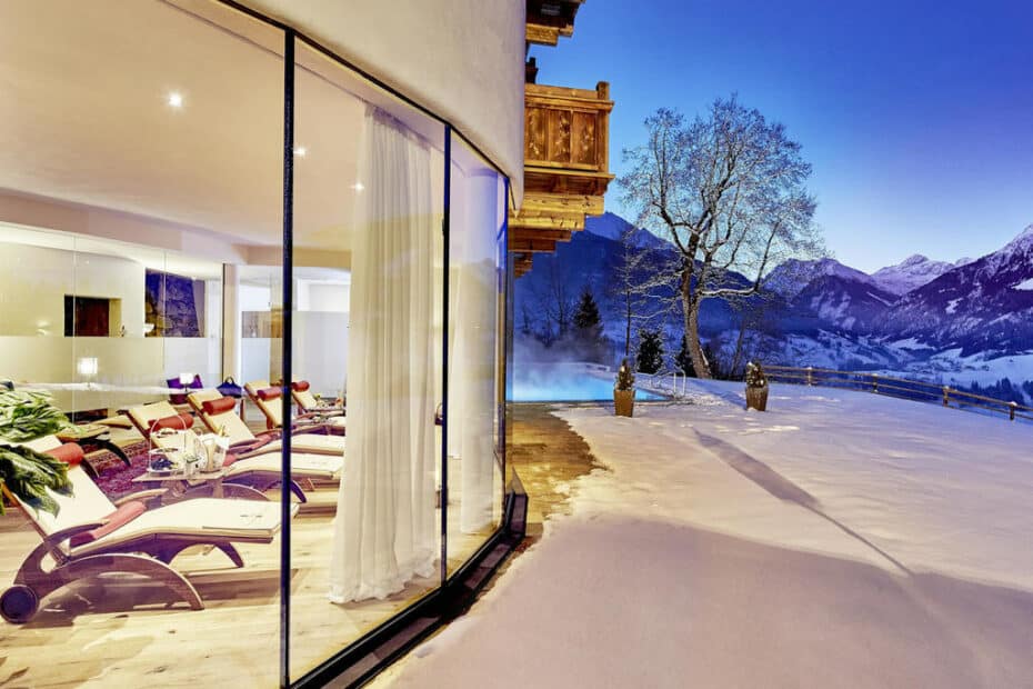 Das schöne Wellnesshotels in Österreich Schlosshotel Mittersill mit seinem Spa